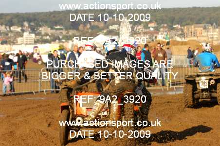 Photo: 9A2_3920 ActionSport Photography 10,11/10/2009 Weston Beach Race 2009  _3_QuadsSidecars #108