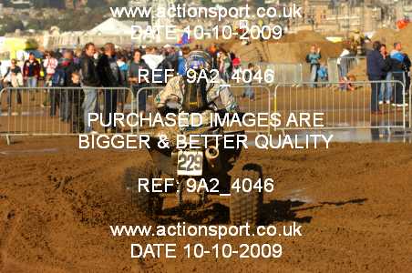 Photo: 9A2_4046 ActionSport Photography 10,11/10/2009 Weston Beach Race 2009  _3_QuadsSidecars #229
