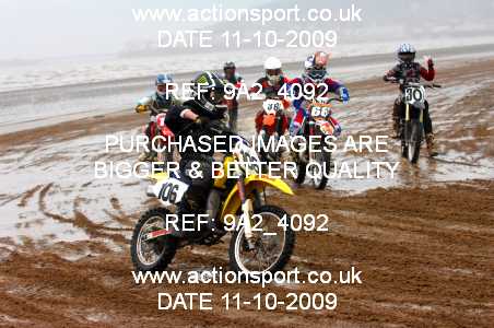 Photo: 9A2_4092 ActionSport Photography 10,11/10/2009 Weston Beach Race 2009  _4_85cc #36