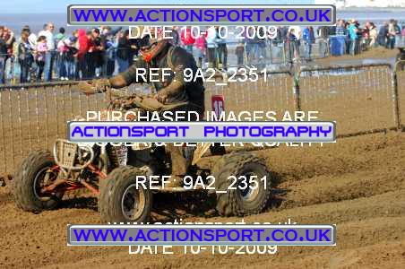 Photo: 9A2_2351 ActionSport Photography 10,11/10/2009 Weston Beach Race 2009  _3_QuadsSidecars #16
