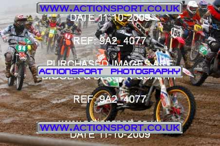 Photo: 9A2_4077 ActionSport Photography 10,11/10/2009 Weston Beach Race 2009  _4_85cc #136