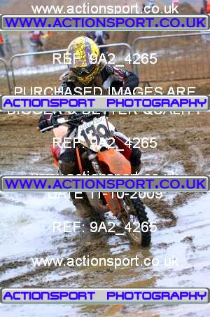 Photo: 9A2_4265 ActionSport Photography 10,11/10/2009 Weston Beach Race 2009  _4_85cc #130
