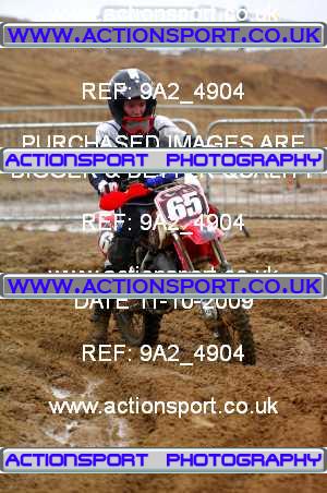Photo: 9A2_4904 ActionSport Photography 10,11/10/2009 Weston Beach Race 2009  _4_85cc #65