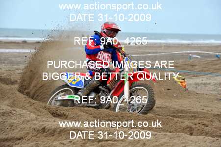 Photo: 9A0_4265 ActionSport Photography 31Oct,01/11/2009 ORPA Barmouth Beach Race  _4_MX2 #105
