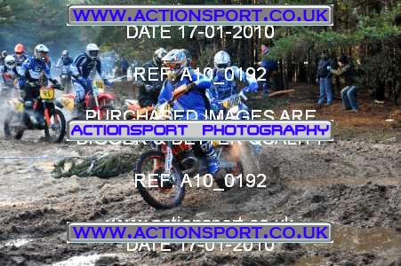 Photo: A10_0192 ActionSport Photography 17/01/2010 ACU Team REME Enduro - Bagshot Images #9990
