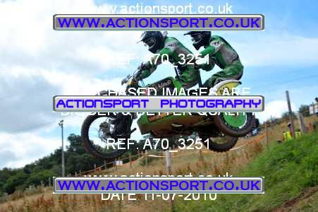 Photo: A70_3251 ActionSport Photography 11/07/2010 AMCA Kinver Auto MC - Upton Court  _1_Sidecars #82