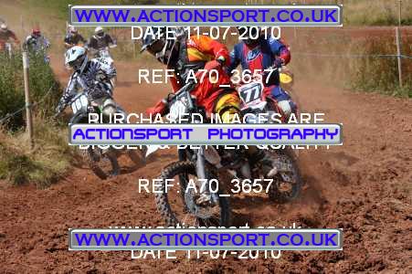 Photo: A70_3657 ActionSport Photography 11/07/2010 AMCA Kinver Auto MC - Upton Court  _5_MX1Juniors #77