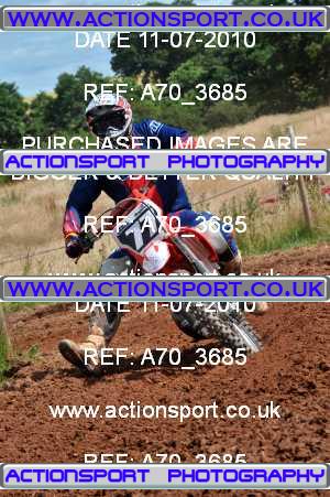 Photo: A70_3685 ActionSport Photography 11/07/2010 AMCA Kinver Auto MC - Upton Court  _5_MX1Juniors #77