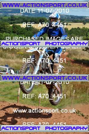 Photo: A70_4451 ActionSport Photography 11/07/2010 AMCA Kinver Auto MC - Upton Court  _8_MX2Juniors #371