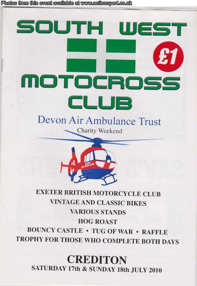 Event programme page