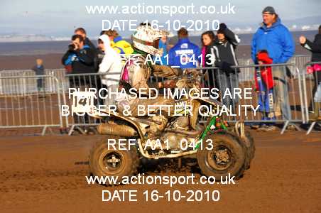 Photo: AA1_0413 ActionSport Photography 16/10/2010 Weston Beach Race 2010  _2_YouthQuads #141