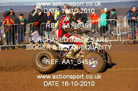 Photo: AA1_0451 ActionSport Photography 16/10/2010 Weston Beach Race 2010  _2_YouthQuads #122