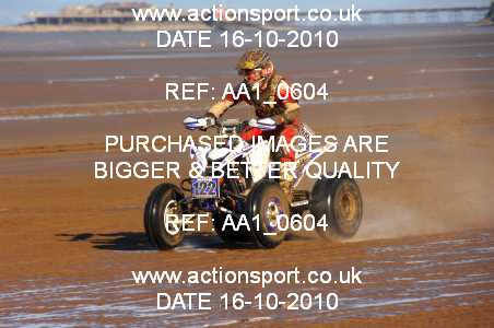 Photo: AA1_0604 ActionSport Photography 16/10/2010 Weston Beach Race 2010  _2_YouthQuads #122