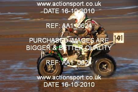 Photo: AA1_0624 ActionSport Photography 16/10/2010 Weston Beach Race 2010  _2_YouthQuads #141