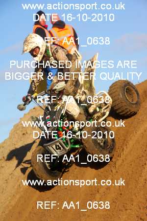 Photo: AA1_0638 ActionSport Photography 16/10/2010 Weston Beach Race 2010  _2_YouthQuads #141