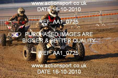 Photo: AA1_0725 ActionSport Photography 16/10/2010 Weston Beach Race 2010  _2_YouthQuads #366