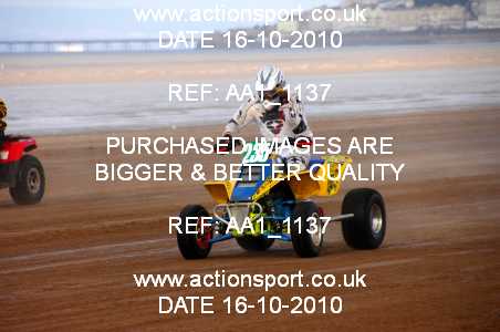 Photo: AA1_1137 ActionSport Photography 16/10/2010 Weston Beach Race 2010  _3_QuadsSidecars #235