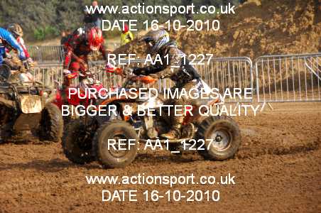 Photo: AA1_1227 ActionSport Photography 16/10/2010 Weston Beach Race 2010  _3_QuadsSidecars #332