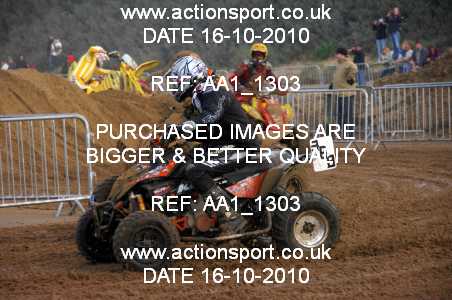 Photo: AA1_1303 ActionSport Photography 16/10/2010 Weston Beach Race 2010  _3_QuadsSidecars #388