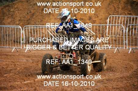 Photo: AA1_1349 ActionSport Photography 16/10/2010 Weston Beach Race 2010  _3_QuadsSidecars #343