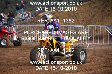 Photo: AA1_1382 ActionSport Photography 16/10/2010 Weston Beach Race 2010  _3_QuadsSidecars #100