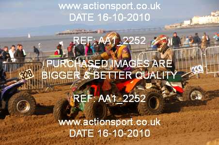 Photo: AA1_2252 ActionSport Photography 16/10/2010 Weston Beach Race 2010  _3_QuadsSidecars #360