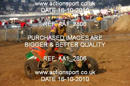 Photo: AA1_2806 ActionSport Photography 16/10/2010 Weston Beach Race 2010  _3_QuadsSidecars #360