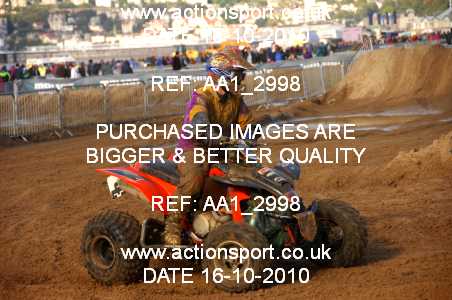 Photo: AA1_2998 ActionSport Photography 16/10/2010 Weston Beach Race 2010  _3_QuadsSidecars #360