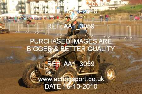 Photo: AA1_3059 ActionSport Photography 16/10/2010 Weston Beach Race 2010  _3_QuadsSidecars #343