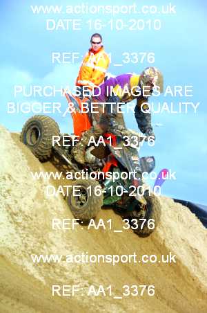 Photo: AA1_3376 ActionSport Photography 16/10/2010 Weston Beach Race 2010  _3_QuadsSidecars #360