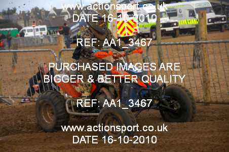 Photo: AA1_3467 ActionSport Photography 16/10/2010 Weston Beach Race 2010  _3_QuadsSidecars #332