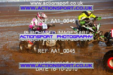 Photo: AA1_0045 ActionSport Photography 16/10/2010 Weston Beach Race 2010  _2_YouthQuads #33