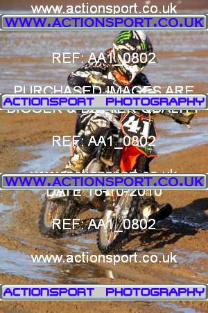 Photo: AA1_0802 ActionSport Photography 16/10/2010 Weston Beach Race 2010  _1_65cc #41