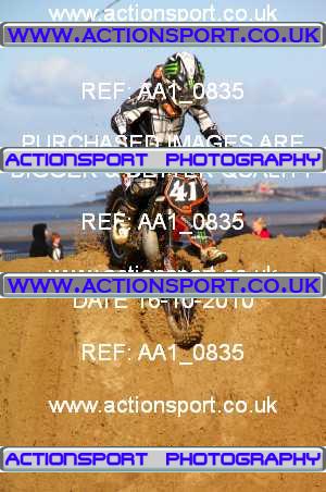 Photo: AA1_0835 ActionSport Photography 16/10/2010 Weston Beach Race 2010  _1_65cc #41