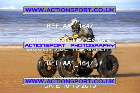 Photo: AA1_1647 ActionSport Photography 16/10/2010 Weston Beach Race 2010  _3_QuadsSidecars #501