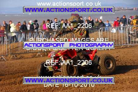 Photo: AA1_2206 ActionSport Photography 16/10/2010 Weston Beach Race 2010  _3_QuadsSidecars #215