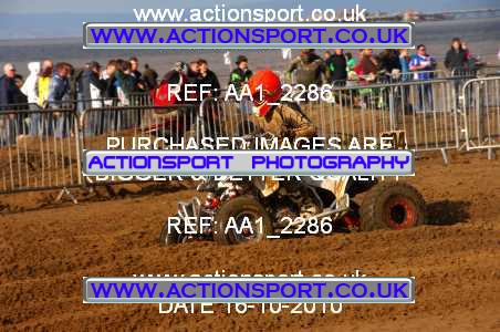 Photo: AA1_2286 ActionSport Photography 16/10/2010 Weston Beach Race 2010  _3_QuadsSidecars #204
