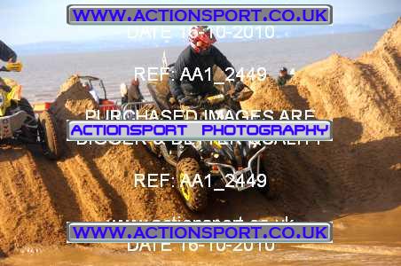 Photo: AA1_2449 ActionSport Photography 16/10/2010 Weston Beach Race 2010  _3_QuadsSidecars #218