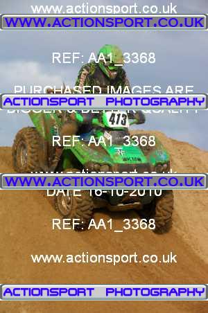 Photo: AA1_3368 ActionSport Photography 16/10/2010 Weston Beach Race 2010  _3_QuadsSidecars #413
