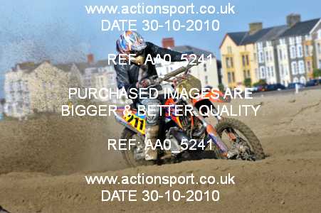 Photo: AA0_5241 ActionSport Photography 30,31/10/2010 ORPA Barmouth Beach Race  _4_Experts