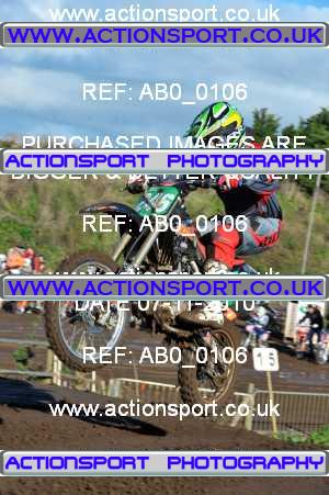 Photo: AB0_0106 ActionSport Photography 07/11/2010 ACU Cambridge Junior SC - Mildenhall _3_BW #246