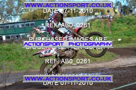 Photo: AB0_0261 ActionSport Photography 07/11/2010 ACU Cambridge Junior SC - Mildenhall _1_Adults #63