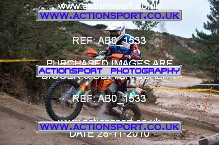 Photo: AB0_1533 ActionSport Photography 28/11/2010 AMCA Southern Counties Enduro Club Enduro - Bovingdon _1_Event #931