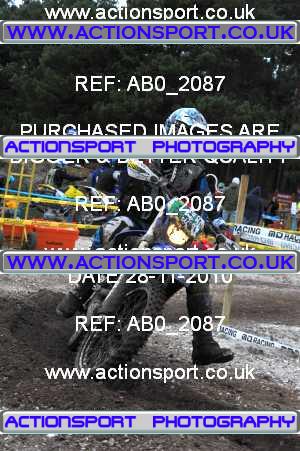 Photo: AB0_2087 ActionSport Photography 28/11/2010 AMCA Southern Counties Enduro Club Enduro - Bovingdon _1_Event #68