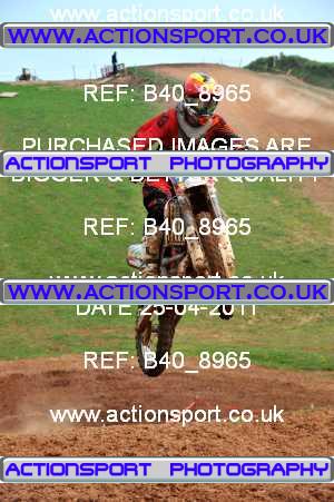 Photo: B40_8965 ActionSport Photography 25/04/2011 AMCA Bristol Spartans MC - Rockhampton  _1_MX1-MX2_Experts #229