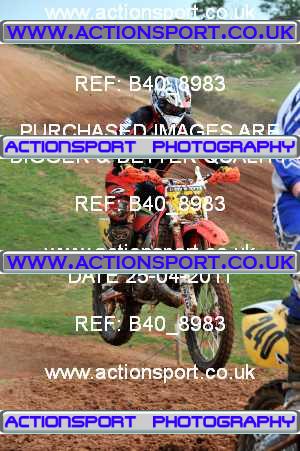 Photo: B40_8983 ActionSport Photography 25/04/2011 AMCA Bristol Spartans MC - Rockhampton  _1_MX1-MX2_Experts #39