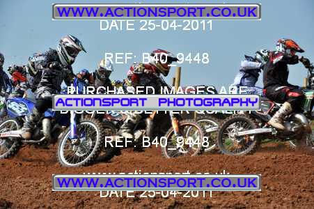 Photo: B40_9448 ActionSport Photography 25/04/2011 AMCA Bristol Spartans MC - Rockhampton  _5_MX2JuniorsUnder18 #955