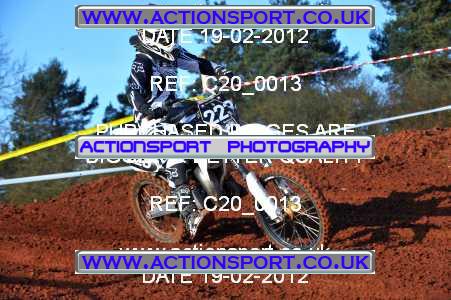 Photo: C20_0013 ActionSport Photography 19/02/2012 AMCA Ross Falcons MC - Bromsberrow  _5_Inters #223