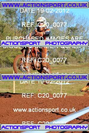 Photo: C20_0077 ActionSport Photography 19/02/2012 AMCA Ross Falcons MC - Bromsberrow  _1_ExpertsMX1 #189