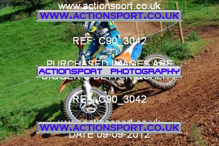 Photo: C90_3042 ActionSport Photography 09/09/2012 AMCA Stratford Pyramids MC - Weatheroak Hill  _8_MX2Seniors #29
